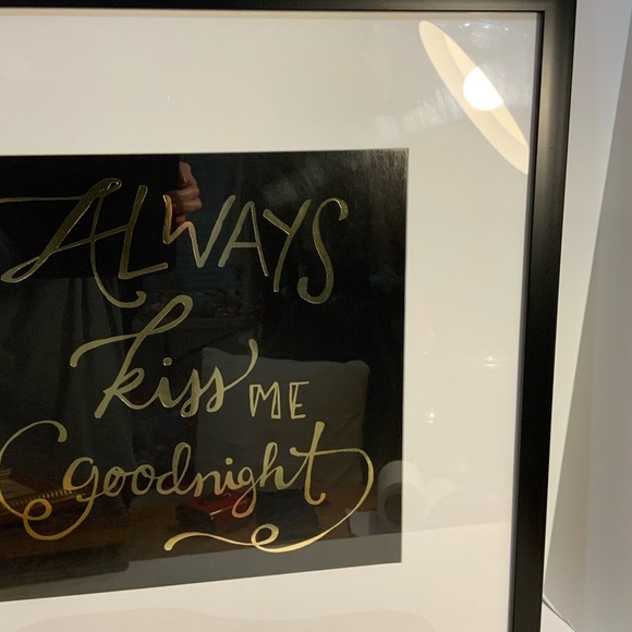 Wall Art - Always Kiss me goodnight 👄 - Picture 4 of 10